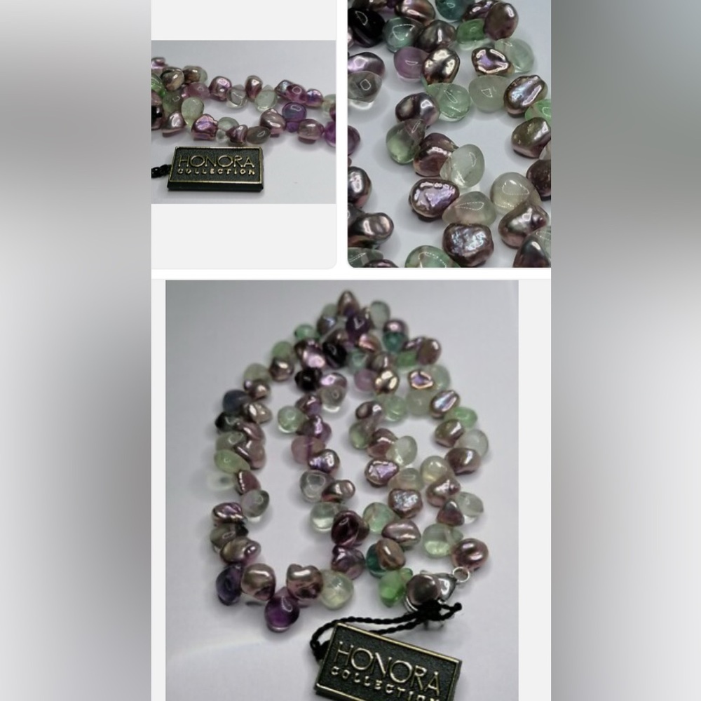 Honora Iridescent Pearl Necklace